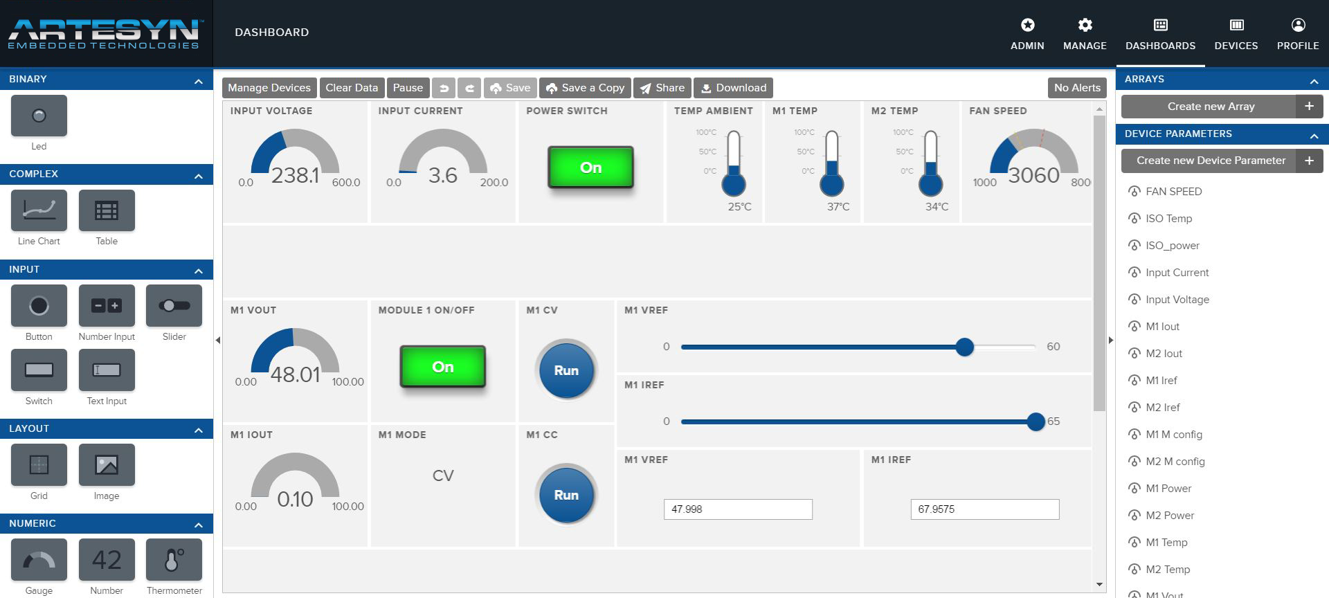 Cloud-Based Management Tool Designed for Intelligent High-Power Systems